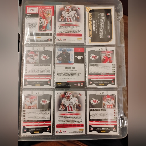 Kansas City Chiefs Team Cards (Rashee Rice Set) - Picture 3 of 15